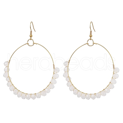 Glass Dangle Earrings EJEW-JE05817-02-1