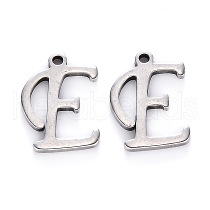 Tarnish Resistant 201 Stainless Steel Charms STAS-R105-E-1
