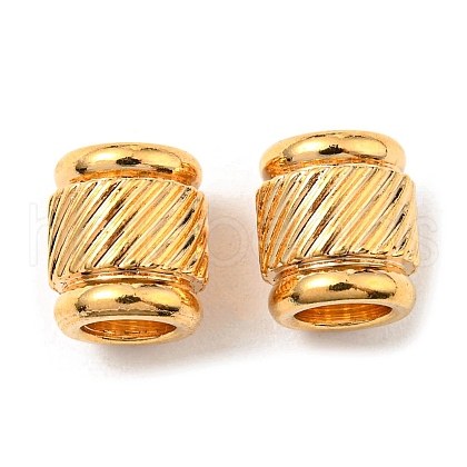 201 Stainless Steel European Beads STAS-M089-02G-1