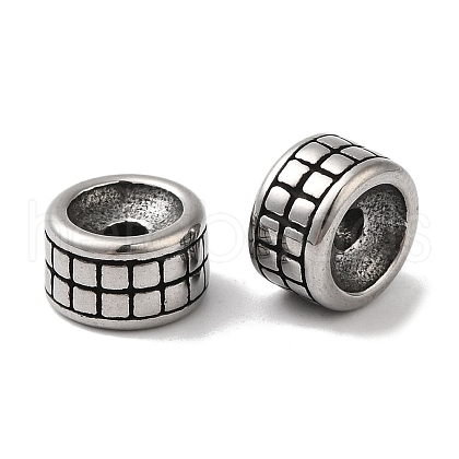 304 Stainless Steel Beads STAS-S129-04P-01-1