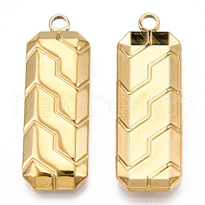 Ion Plating(IP) 304 Stainless Steel Pendants STAS-T063-213G-1