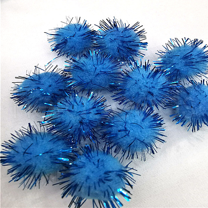 Handmade DIY Doll Craft Pom Pom Yarn Pom Pom Balls FABR-PW0001-106C-12-1