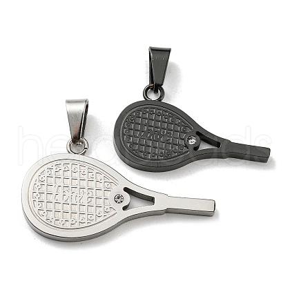 Ion Plating(IP) 304 Stainless Steel Pendants STAS-M329-03B-1