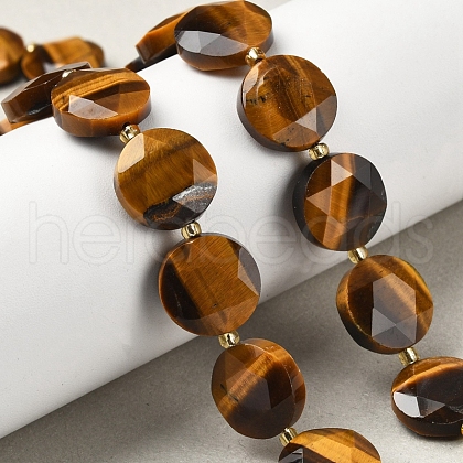 Natural Tiger Eye Beads Strands G-C116-A162-03-1