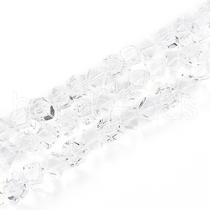 Natural Quartz Crystal Beads Strands G-N347-04-1