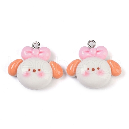 Resin Pendants RESI-U004-01G-1