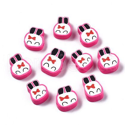 Handmade Polymer Clay Beads CLAY-N011-027-1