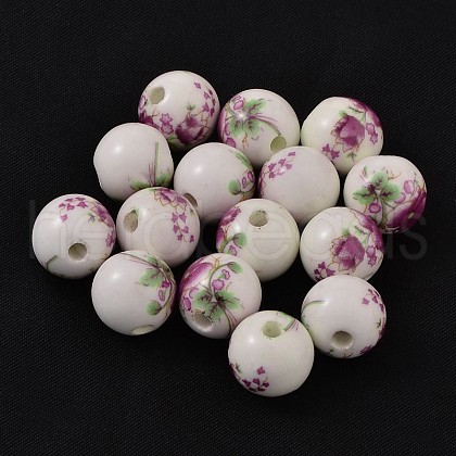 Handmade Porcelain Beads CFF038Y-1