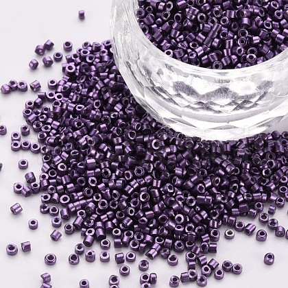 Glass Cylinder Beads SEED-S047-B-012-1