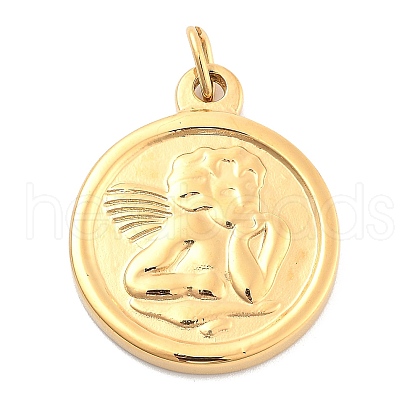Ion Plating(IP) 304 Stainless Steel Pendants STAS-P379-28G-1