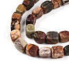 Natural Picasso Jasper/Polychrome Jasper Beads Strands G-N346-04A-05-4