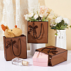 Rectangle Paper Gift Storage Bags with Handle CARB-WH0017-13C-4