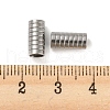 201 Stainless Steel Tube Beads STAS-Z049-06P-3