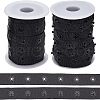 Olycraft Polyester Sewing Snap Button Tape DIY-OC0004-15-1