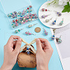 Glass Pendant Decorations HJEW-GO00028-5