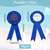 Award Ribbon Shape Tinplate Badge Pins JEWB-WH0035-01-3