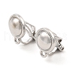 Alloy Clip-on Earring Findings FIND-L015-001P-1