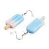 3 Styles Summer Mushroom & Ice Cream & Drink Acrylic Dangle Earring Sets for Women EJEW-F336-01C-3