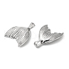 Non-Tarnish 304 Stainless Steel Pendants STAS-R122-09P-3
