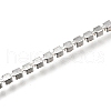 304 Stainless Steel Rhinestone Cup Chain Bracelets AJEW-B004-01B-A-4