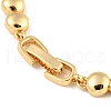 Golden Brass Micro Pave Cubic Zirconia Link Bracelets BJEW-P314-A02-G-3