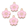 Alloy Enamel Pendants ENAM-S121-115B-1