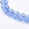 Glass Beads Strands X-GC891Y-6-3