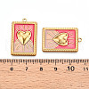 Ion Plating(IP) 304 Stainless Steel Pendants X-STAS-N107-05A-G-3