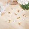 10Pcs Brass Micro Pave Clear Cubic Zirconia Pendants KK-SZ0001-90-3