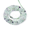 Natural Fluorite Beads Strands G-R465-04-2