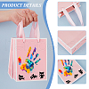 Folding Paper Gift Bags with Handle ABAG-WH0045-21B-5