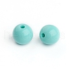 Opaque Acrylic Beads SACR-R746-08-3