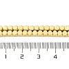 Electroplated Synthetic Non-Magnetic Hematite Beads Strands G-H020-H01-02-4