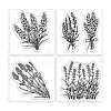 4Pcs 4 Styles PVC Stamp DIY-WH0487-0079-6