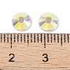 Glass Flat Back Rhinestone RGLA-C002-SS30-101-2