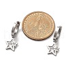 3 Pairs 3 Styles Christmas 304 Stainless Steel Hoop Earring Sets for Women EJEW-K279-08D-P-4