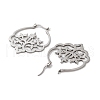 304 Stainless Steel Hoop Earrings EJEW-P271-03P-2