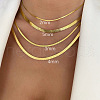 Stainless Steel Snake Chain Necklaces for Women WG80FEF-06-2