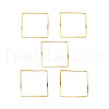 Brass Beads Frames KK-M288-01G-G-1