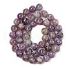 Natural Quartz Beads Strands G-B133-A01-10MM-3