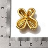 Brass with Cubic Zirconia Pendant KK-Q818-02X-G-3
