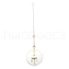 Brass Big Pendant Decorations HJEW-M005-03G-03-1