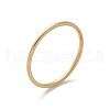 304 Stainless Steel Plain Band Rings STAS-I160-F03-G-4
