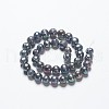 Natural Cultured Freshwater Pearl Beads Strands PEAR-R012-01-3