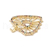 Brass Micro Pave Cubic Zirconia Pendant KK-E068-VC041-3