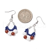 304 Stainless Steel Teardrop Dangle Earrings EJEW-MZ00462-3