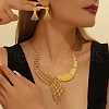 Alloy Pendant Necklaces & Stud Earrings Sets FS-WG55CC4-02-2