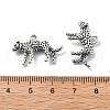 Tibetan Style Alloy Animals Pendants PALLOY-V007-01AS-03-3