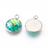 Resin Pendants RESI-L024-08-2