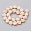 Opaque Solid Color Glass Beads Strands GLAA-N032-06N-2